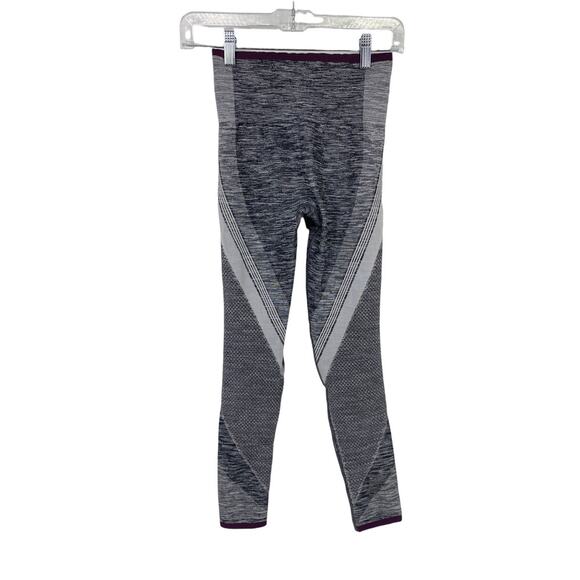 Athleta Legging Womens Size XS Impact 7/8 Tight Heather Gray Seamless High Waist - Picture 6 of 6